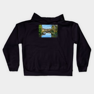 Towpath Into Hungerford, England Kids Hoodie